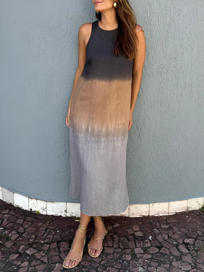 Kristen™ - Stilvolles bedrucktes Kleid