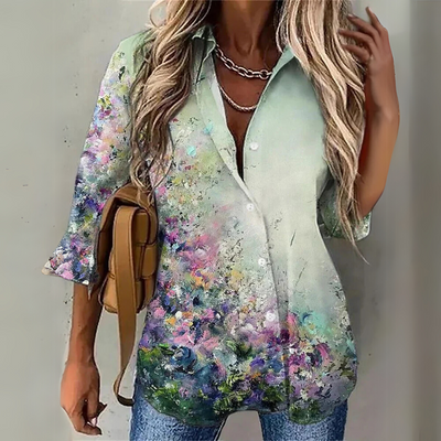 Lia™ - Bluse mit müheloser floraler Eleganz