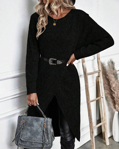 LINDSEY - ASYMMETRISCHER STRICKPULLOVER
