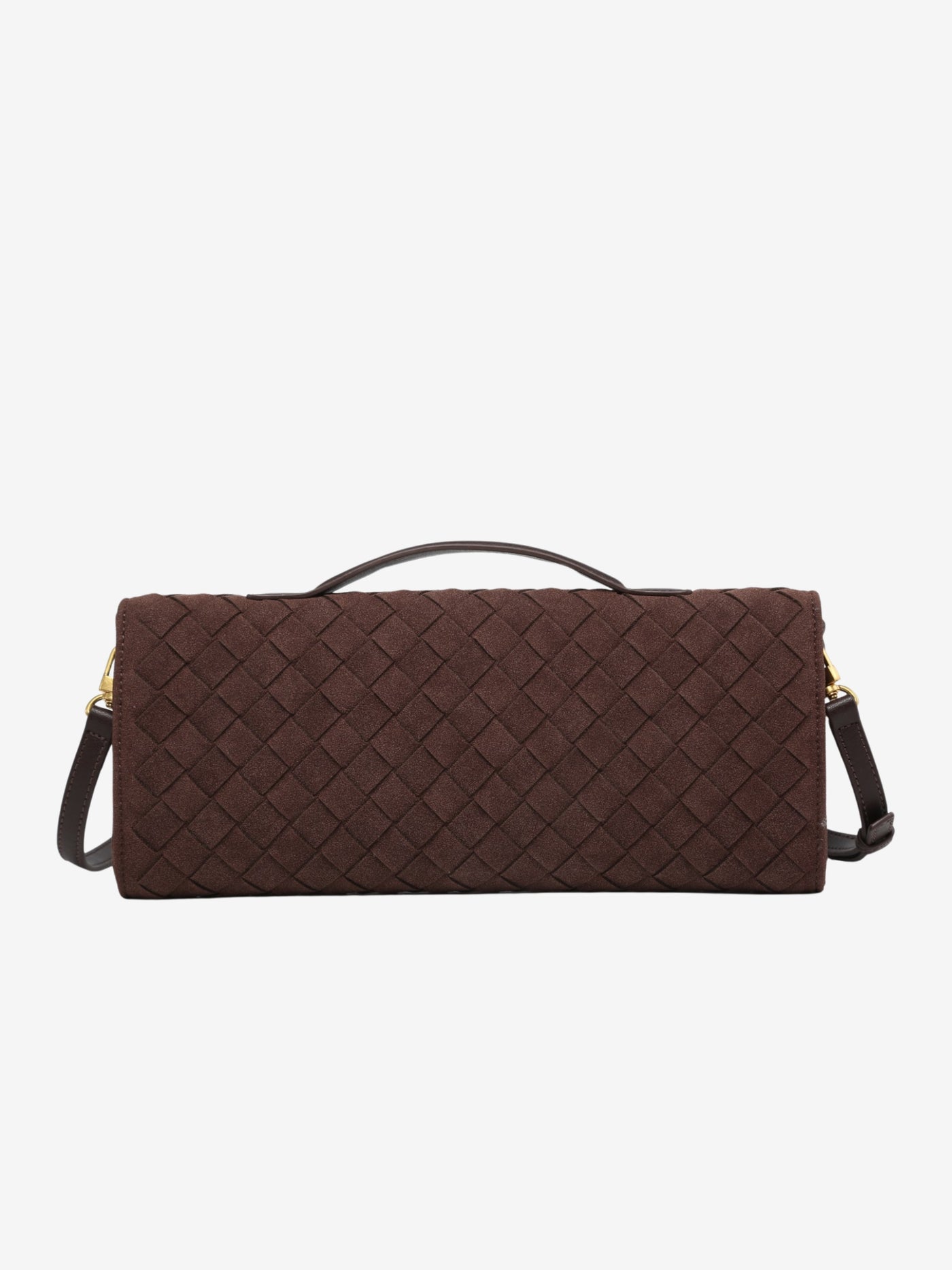 Juna™ - Luxe Clutch aus gewebtem Wildleder