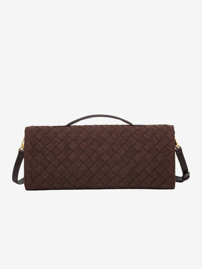 Juna™ - Luxe Clutch aus gewebtem Wildleder