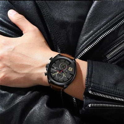 WASSERDICHTE CHRONOGRAPH-MILITÄR-SPORTUHR