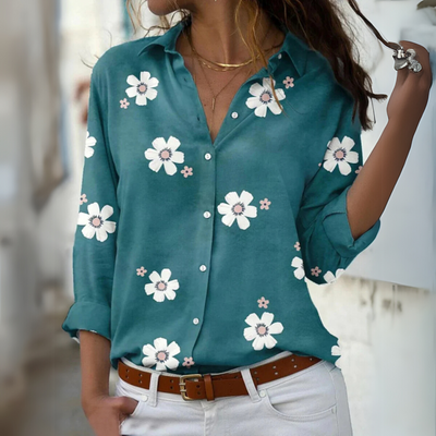 Marla™ – Elegant Ladies Flora Shirt
