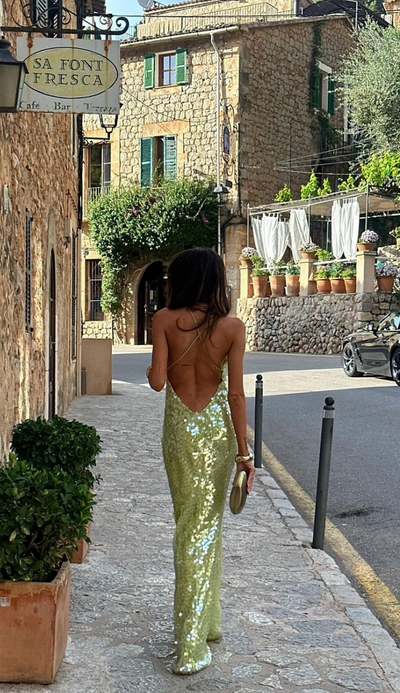 Lina™ – Atemberaubendes Paillettenkleid