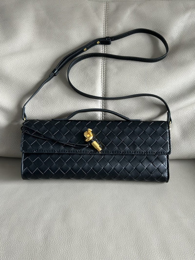 Eliana™ - Luxe Slim Woven Clutch
