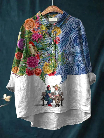 Chloe™ - Hunde-Kunst-Shirt