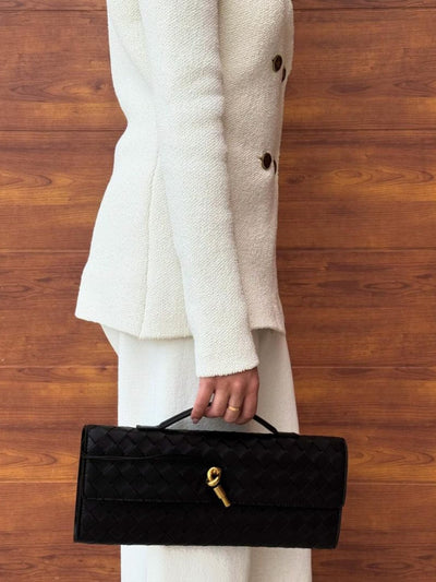 Eliana™ - Luxe Slim Woven Clutch