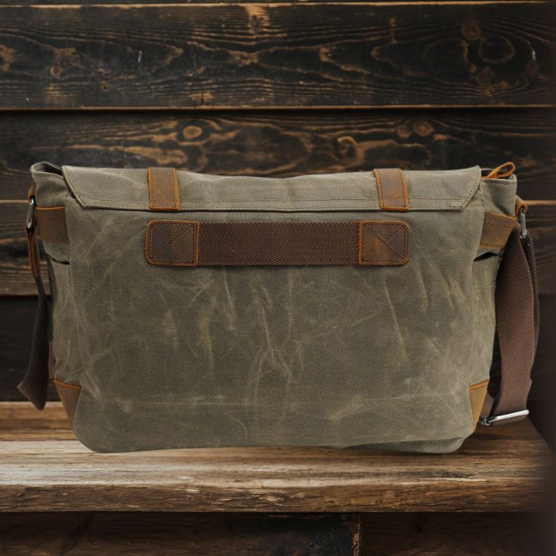 Canvas Laptop-Messenger-Tasche | RENO