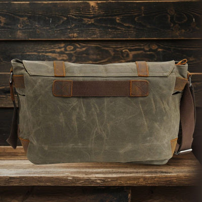 Canvas Laptop-Messenger-Tasche | RENO