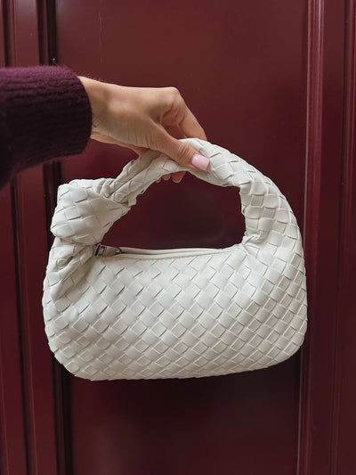 Fabienne™ - Geflochtene Tasche mit kleinem Griff