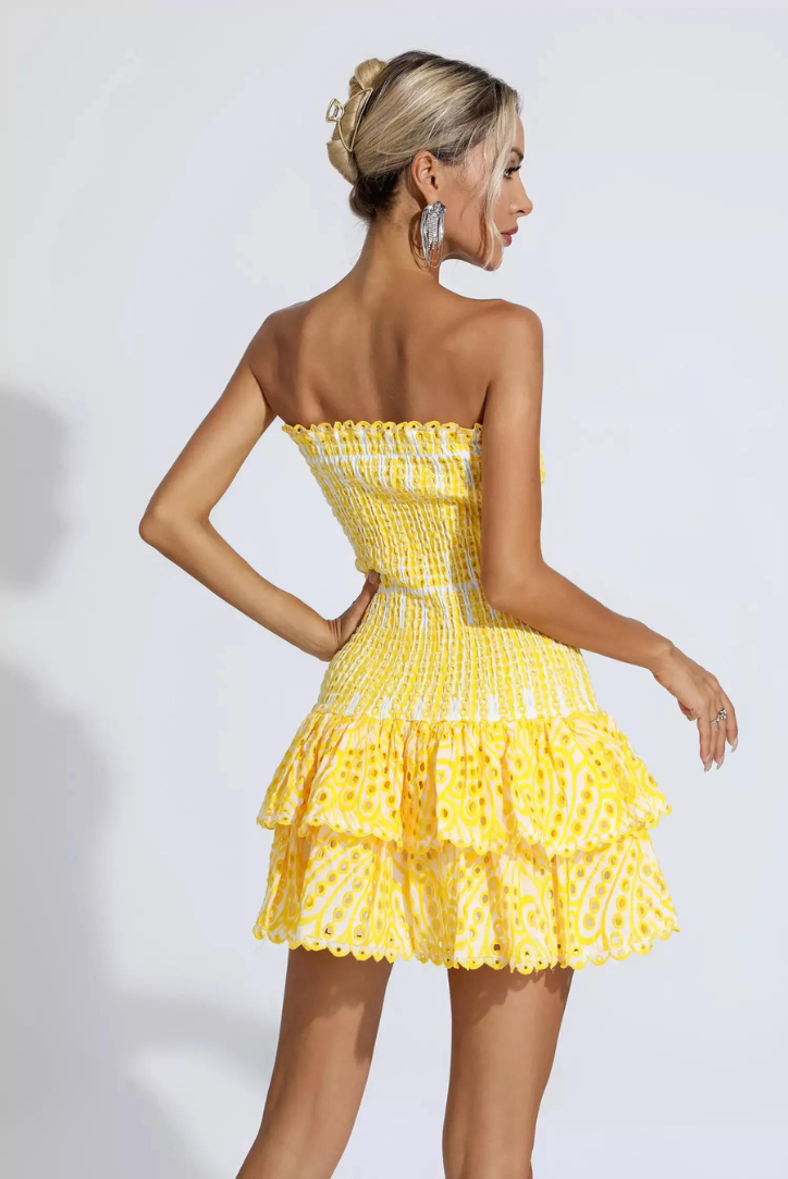 Lilly™ - Rüschen-Minikleid
