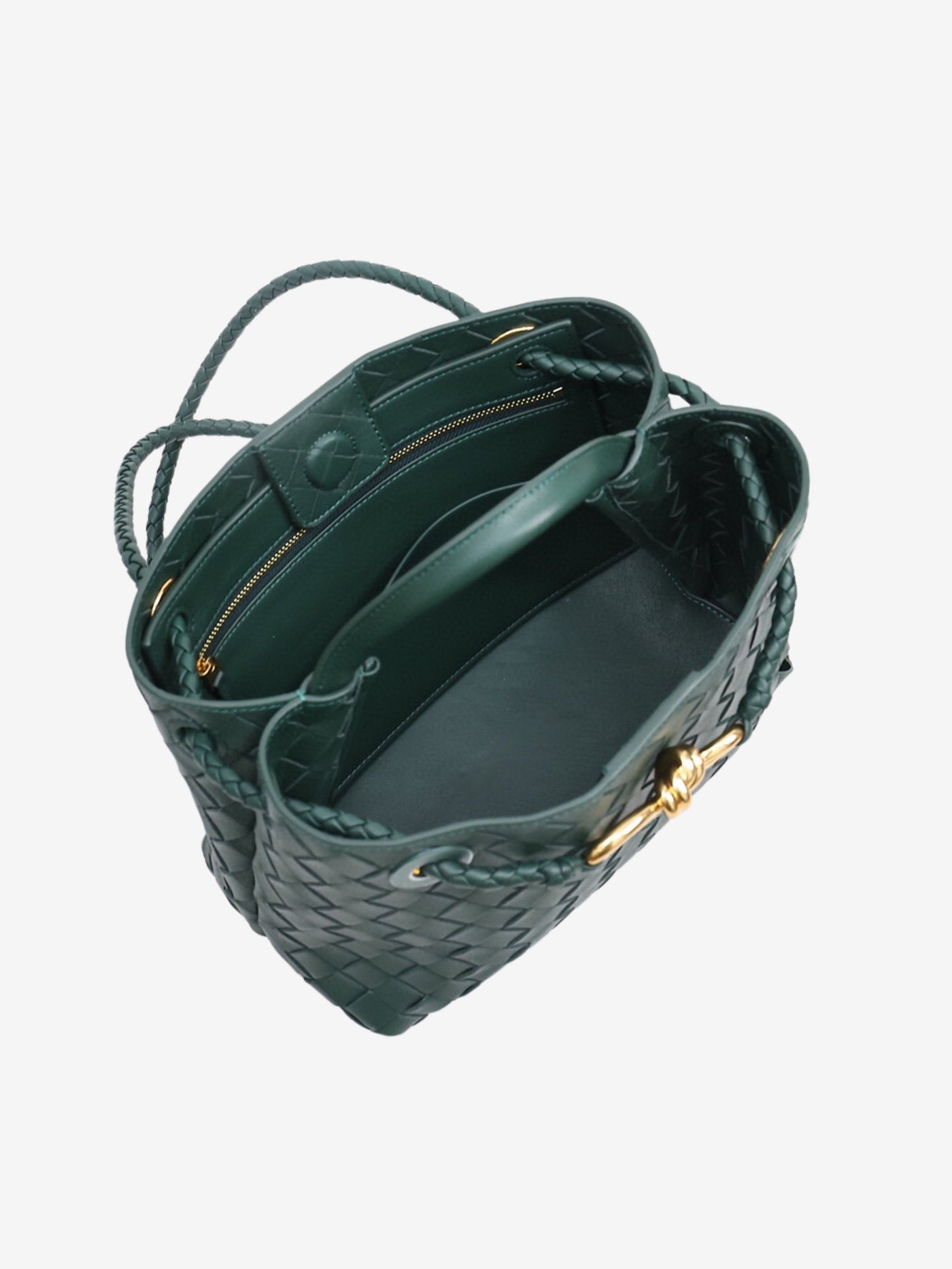 Livia™ - Texturierte kompakte gewebte Tasche