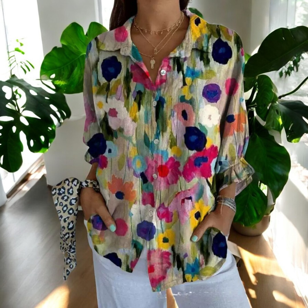 Brooke™ - Blumenbluse