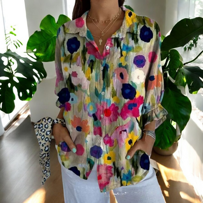 Brooke™ - Blumenbluse