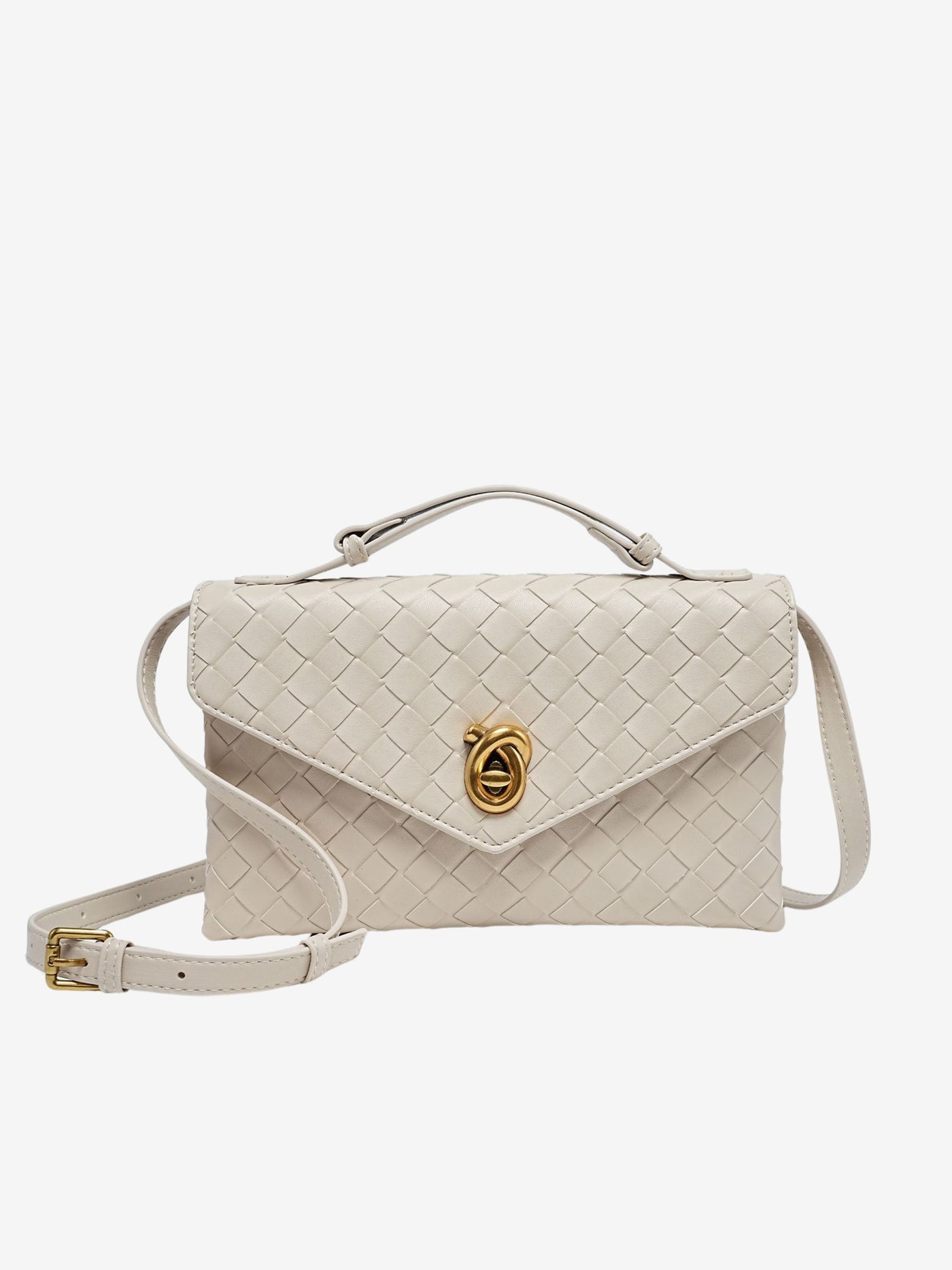 Sarah™ - Texturierte gewebte Mini-Kreuztasche