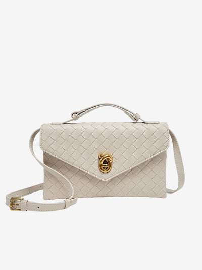 Sarah™ - Texturierte gewebte Mini-Kreuztasche