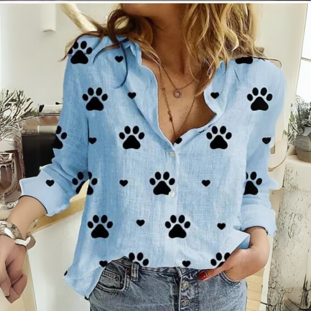 Melina™ - Geblümte Bluse im Vintage-Look