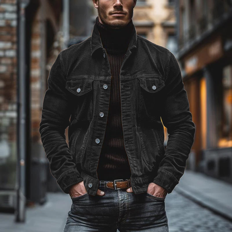 Justin - Herren Vintage Cordjacke