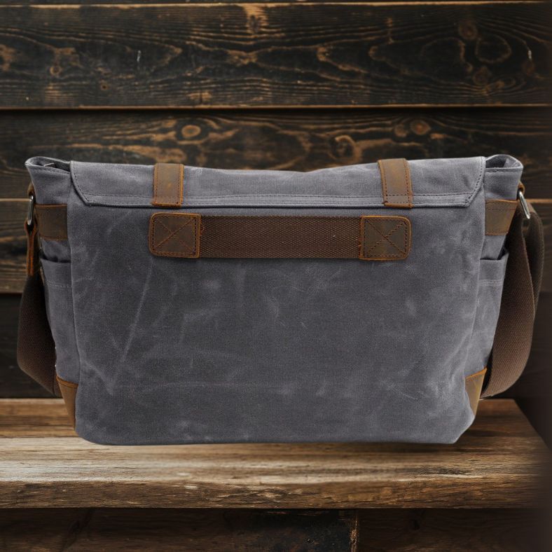 Canvas Laptop-Messenger-Tasche | RENO