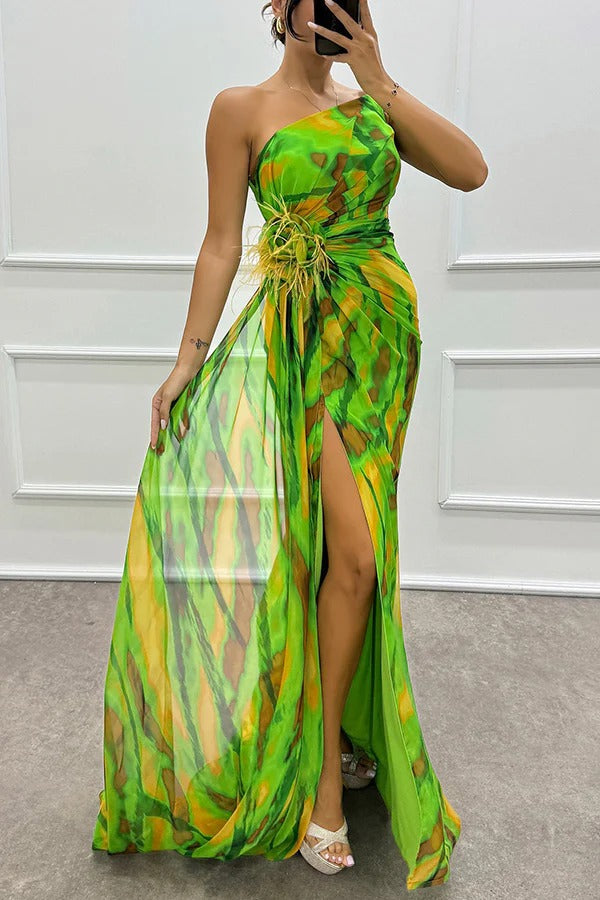 Tilda™ - Vibrierendes Maxikleid