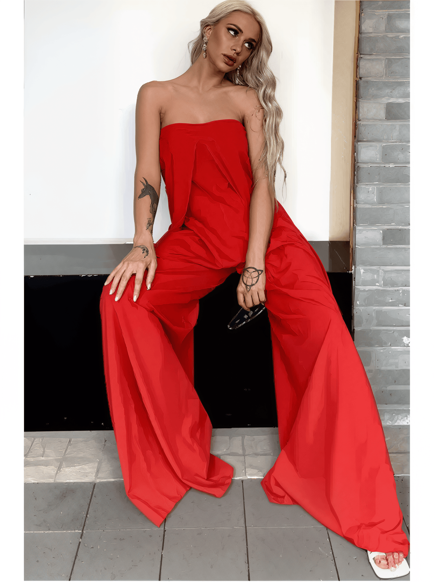 Noémie™ - Stylischer ärmelloser Jumpsuit