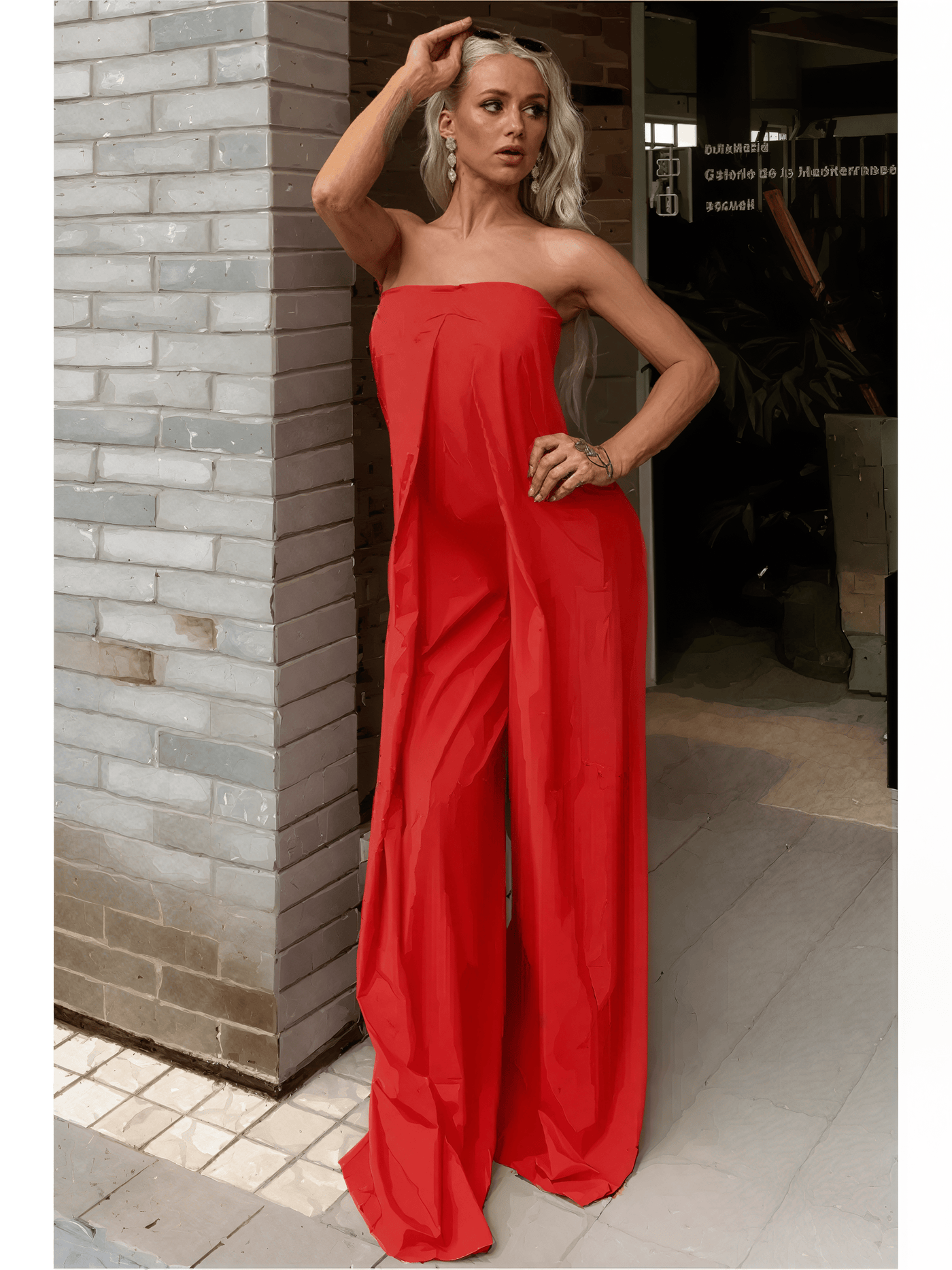 Noémie™ - Stylischer ärmelloser Jumpsuit