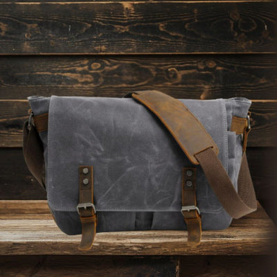 Canvas Laptop-Messenger-Tasche | RENO