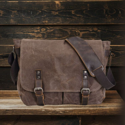 Canvas Laptop-Messenger-Tasche | RENO