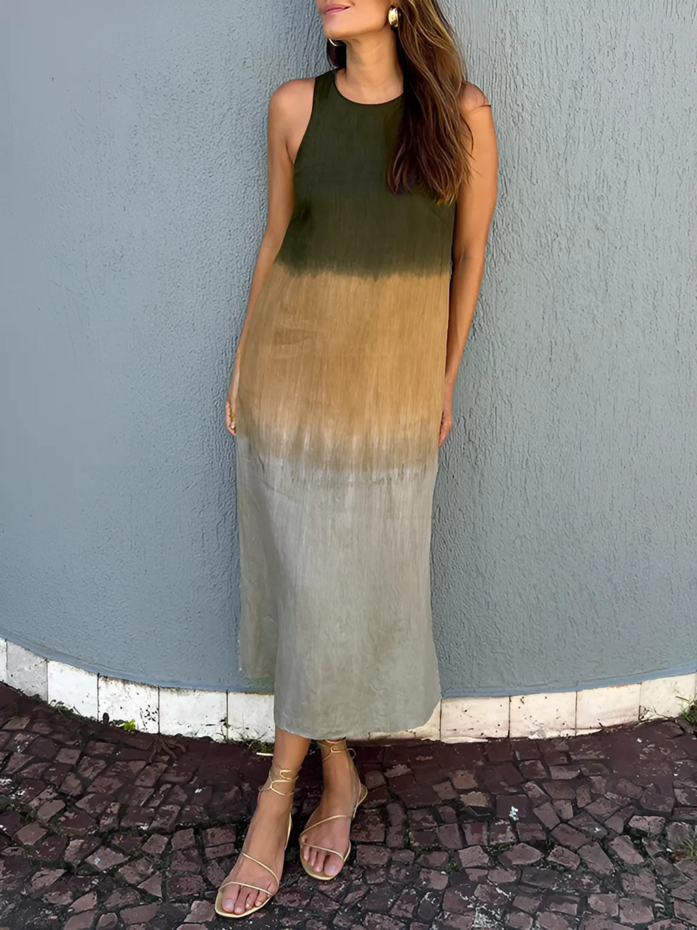 Kristen™ - Stilvolles bedrucktes Kleid