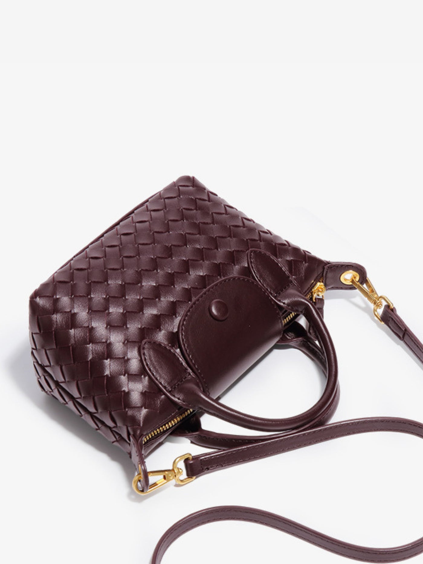 Elif™ - Geflochtene Petite Convertible Tasche
