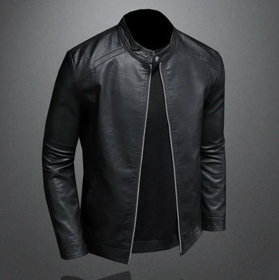 Modesto™ - Schwarz Lederjacke