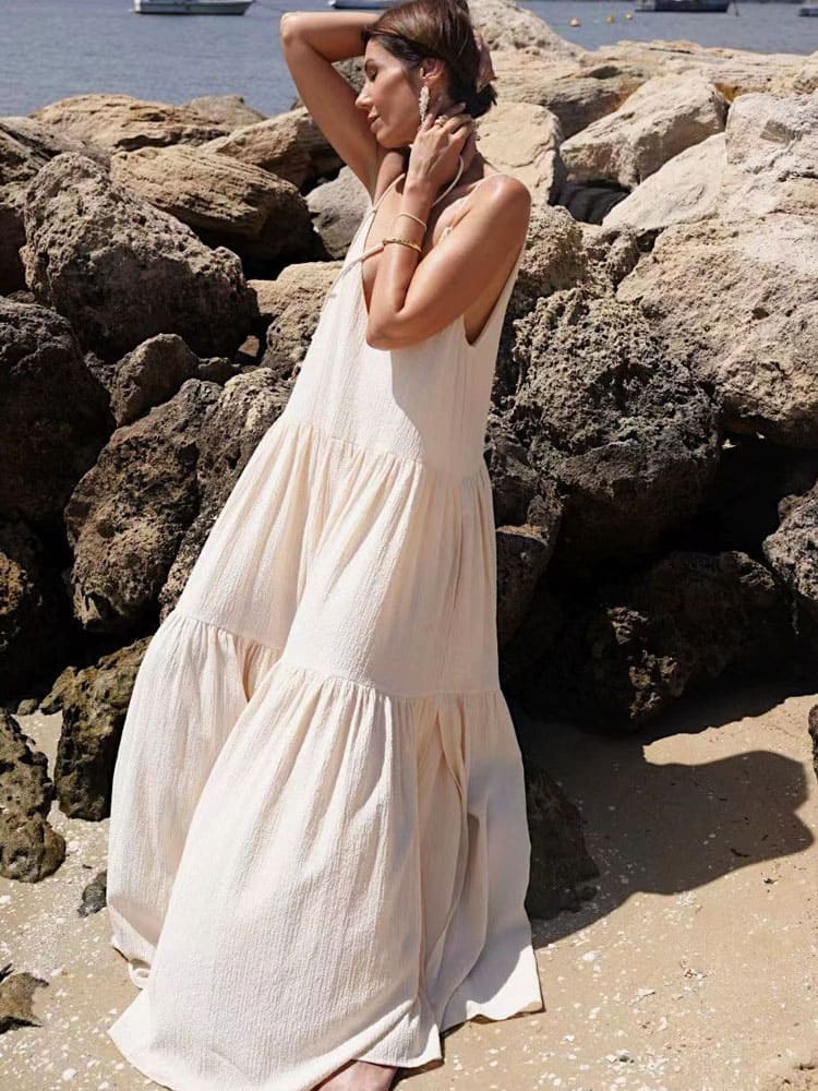 Olivia | Ocean Breeze Maxi Dress