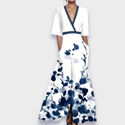 Chloe™ - Elegantes Blumenkleid