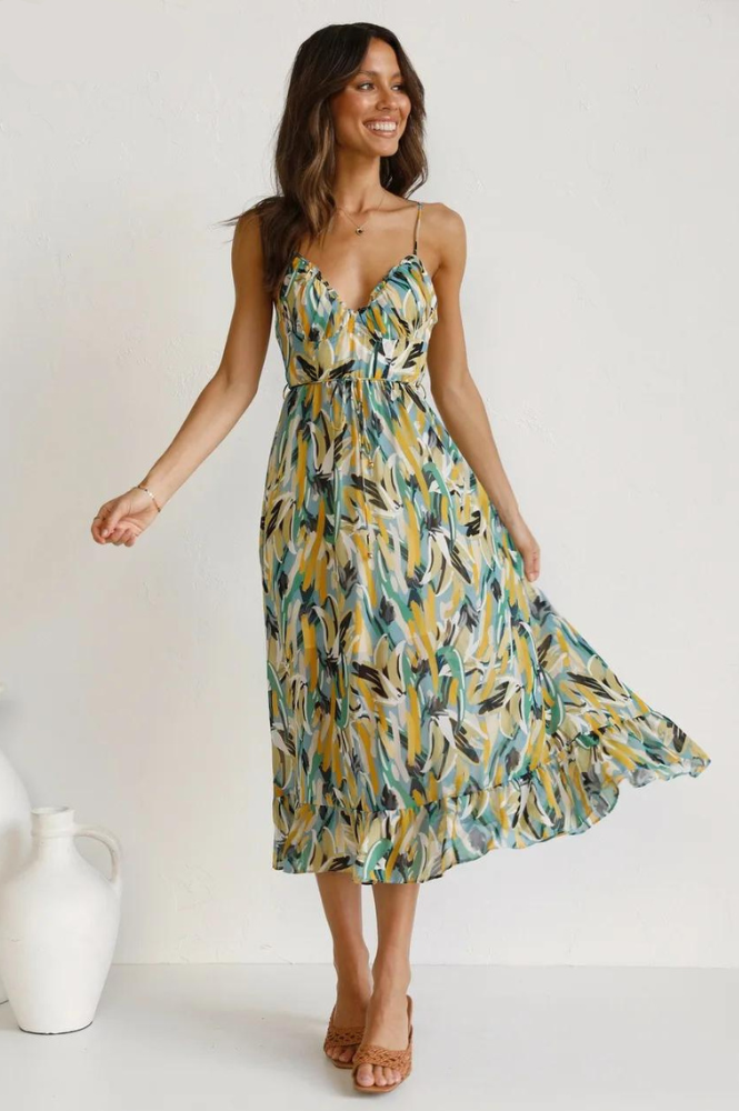 Arya™ - Buntes Sommerkleid