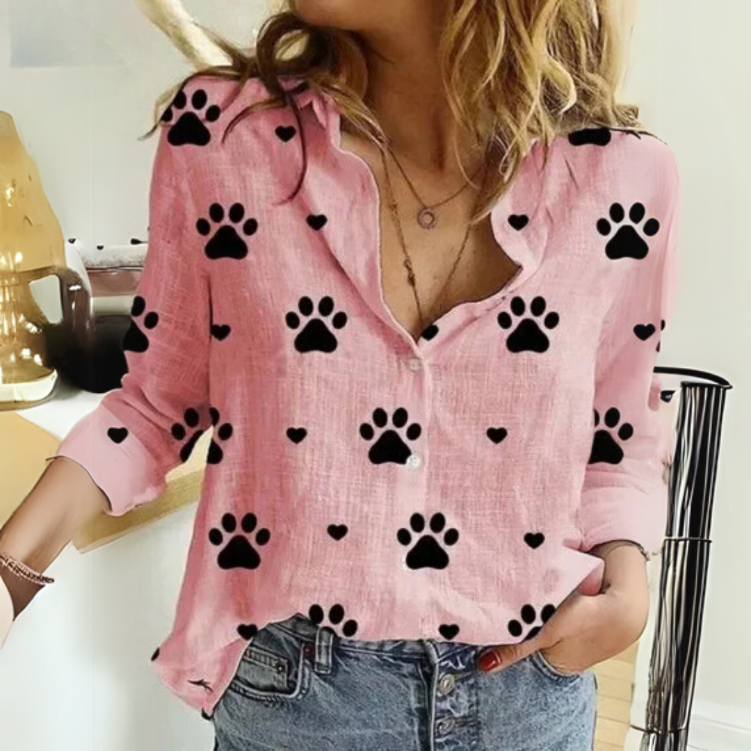 Melina™ - Geblümte Bluse im Vintage-Look