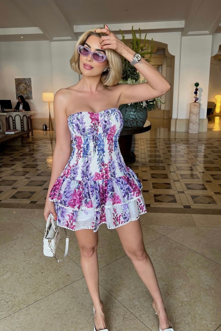 Paula™ - Bubblegum Minikleid
