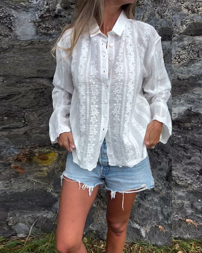 Noemie™ - Atmungsaktives Baumwoll-Poloshirt