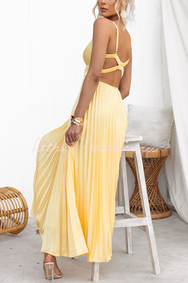 Anna™ - Atemberaubendes Plisseekleid
