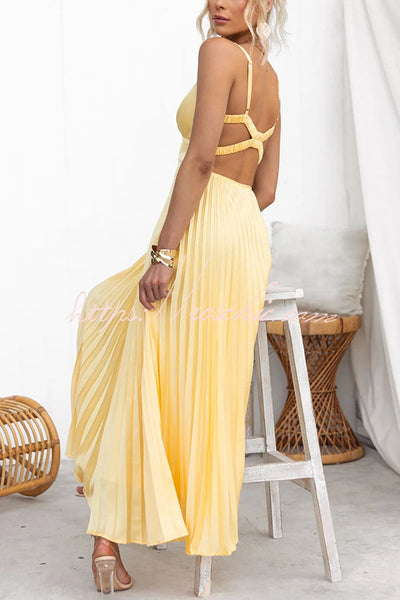 Anna™ - Atemberaubendes Plisseekleid