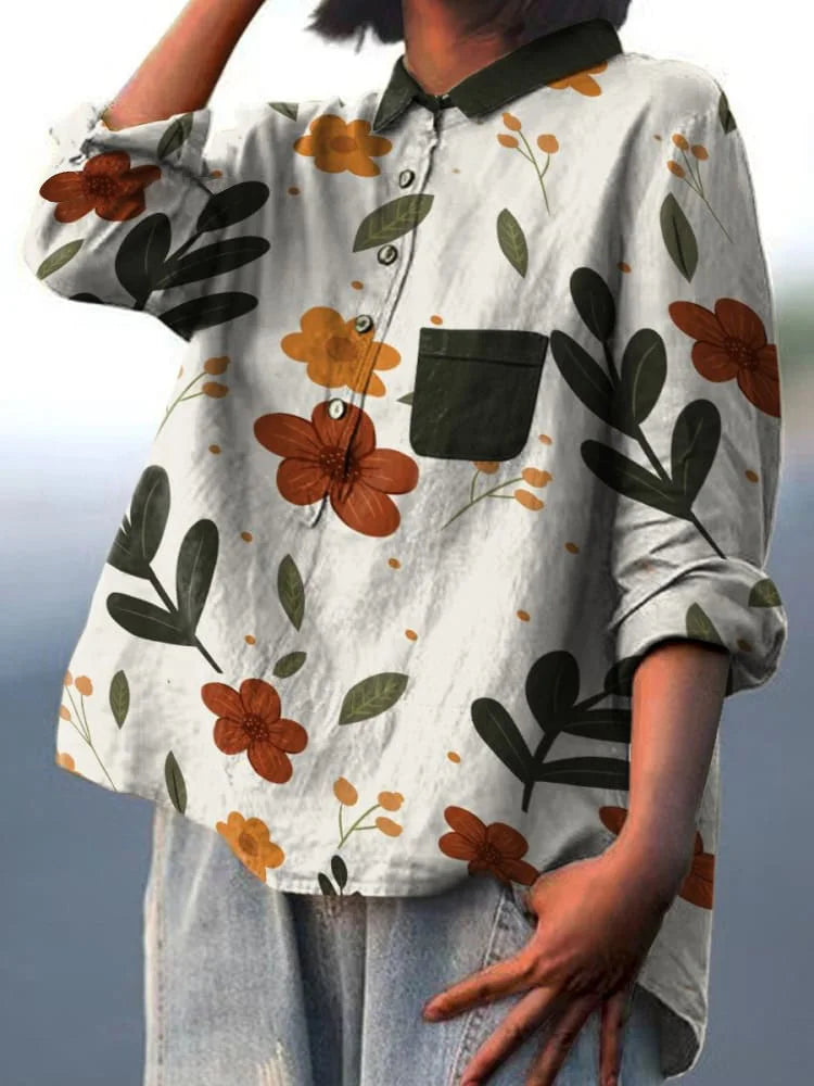 Koda™ - Pflanzen-Kunst-Shirt