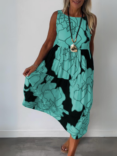 Soraya™ – Ärmelloses Kleid mit Print