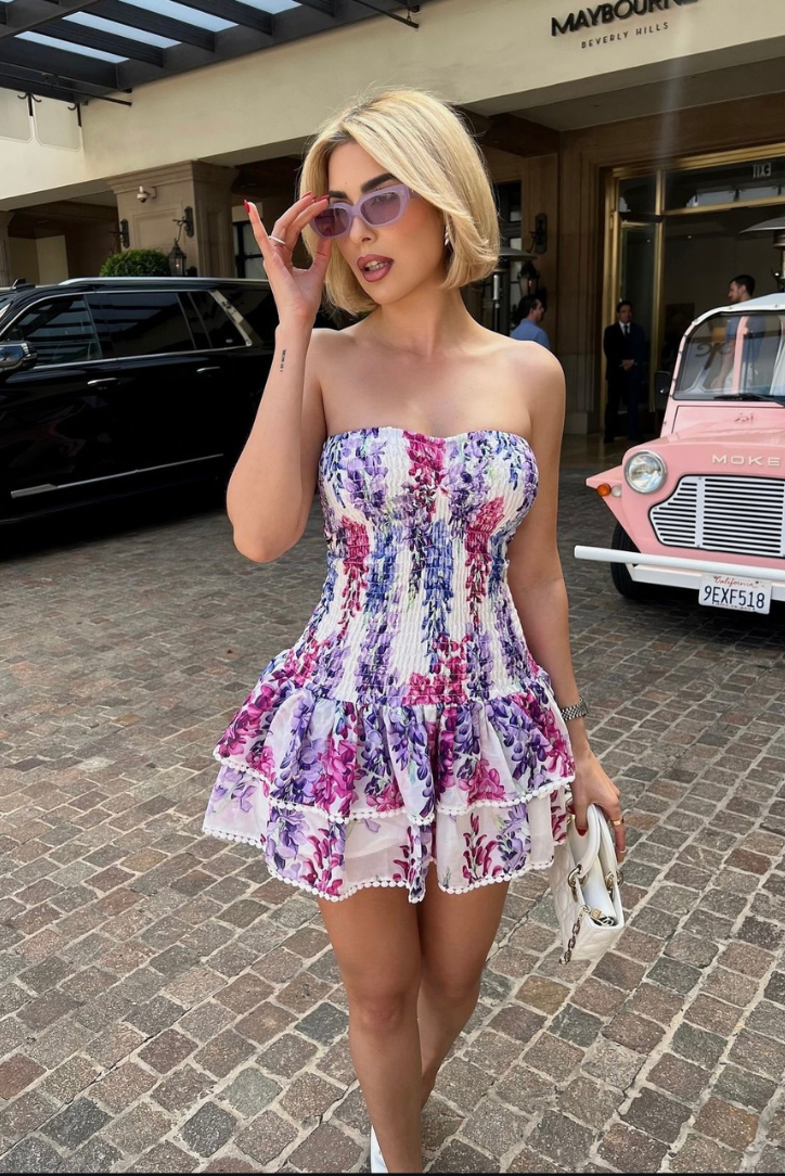Paula™ - Bubblegum Minikleid