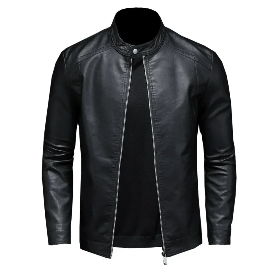 Modesto™ - Schwarz Lederjacke
