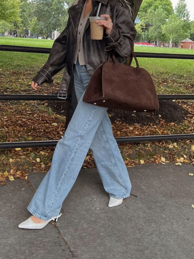 Antonia™ - Minimalistische Suède Alledaagse Tas