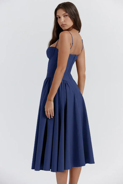 Celine - Ärmelloses Midikleid