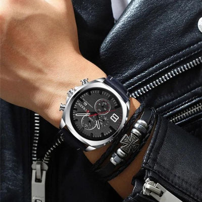 WASSERDICHTE CHRONOGRAPH-MILITÄR-SPORTUHR