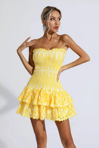 Lilly™ - Rüschen-Minikleid