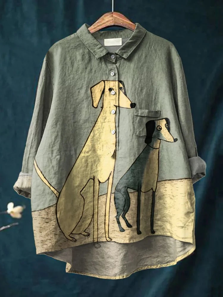Milo™ - Hunde-Kunst-Shirt