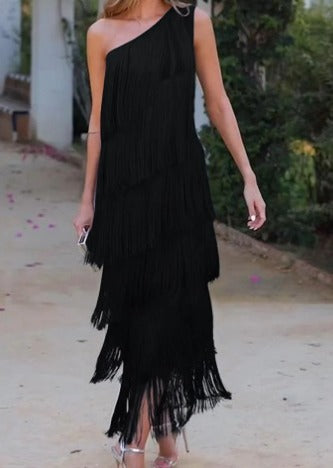 Noemi™ - Einzigartige Eleganz: One-Shoulder-Kleid