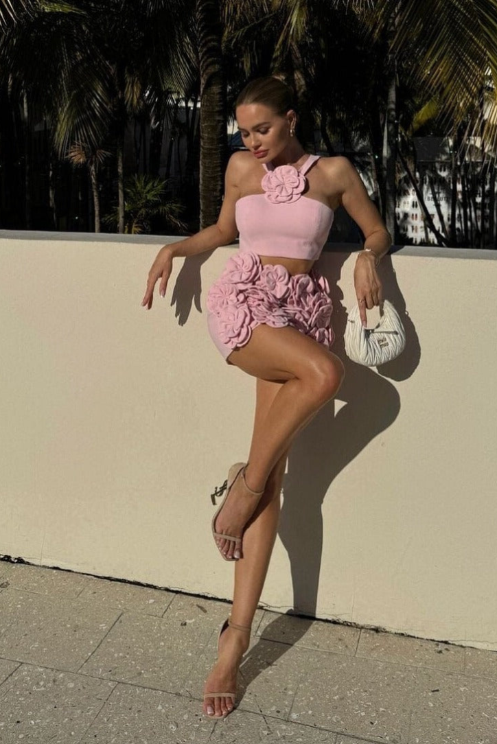 Elina™ – Elegantes geblümtes Mini-Set